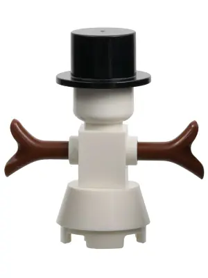HOL170:  Snowman with 2 x 2 Truncated Cone as Legs