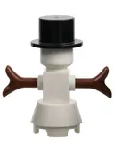 Minifigurka: HOL170:  Snowman with 2 x 2 Truncated Cone as Legs