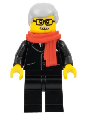HOL175:  Mayor, Lion Dance, Red Scarf, Black Suit
