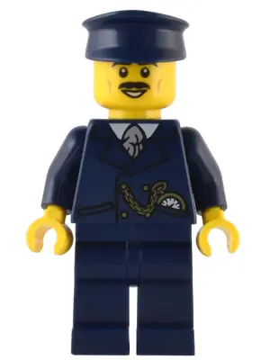 HOL289:  Streetcar Driver - Male, Dark Blue Suit