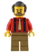 Minifigurka: HOL290:  H. Jollie's Music Store Owner