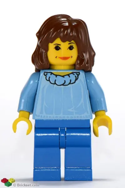 HP001:  Hermione Granger - Medium Blue Torso, Blue Legs