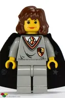 Minifigurka: HP002:  Hermione Granger - Gryffindor Shield Torso, Light Gray Legs, Black Cape with Stars