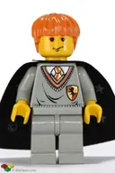 Minifigurka: HP007:  Ron Weasley - Gryffindor Shield Torso, Black Cape with Stars