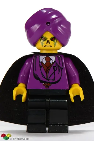 HP011:  Professor Quirinus Quirrell - Yellow Head, Purple Turban and Torso