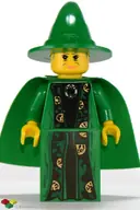 Minifigurka: HP022:  Professor Minerva McGonagall - Green Robe and Cape
