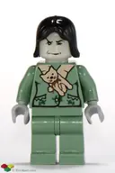 Minifigurka: HP044:  Professor Severus Snape Boggart - Sand Green Outfit, Black Hair