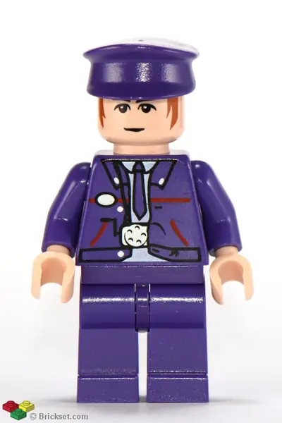 HP047:  Stanley (Stan) Shunpike - Knight Bus Conductor Uniform with Dark Purple Tie