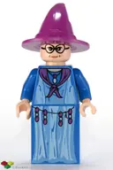 Minifigurka: HP049:  Professor Sybill Trelawney - Light Purple Hat, Blue Robes