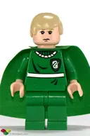 Minifigurka: HP053:  Draco Malfoy - Green Quidditch Uniform, Light Nougat