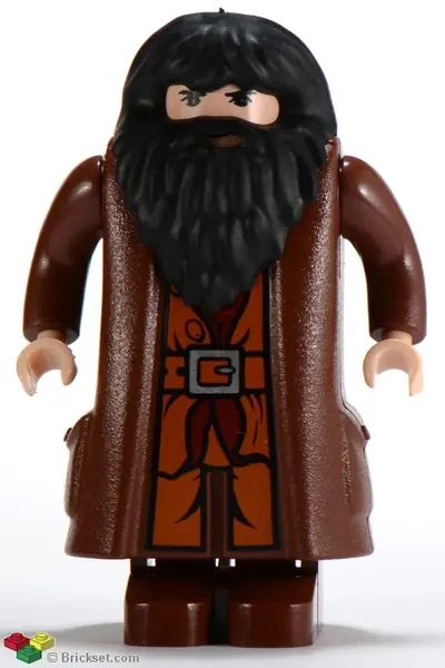 HP061:  Rubeus Hagrid - Reddish Brown Topcoat (Light Nougat Version with Movable Hands)
