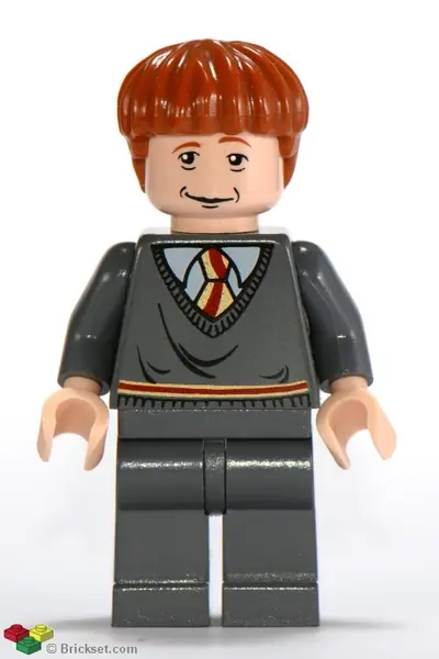 HP064:  Ron Weasley - Gryffindor Stripe Torso, Sleeping / Awake Face