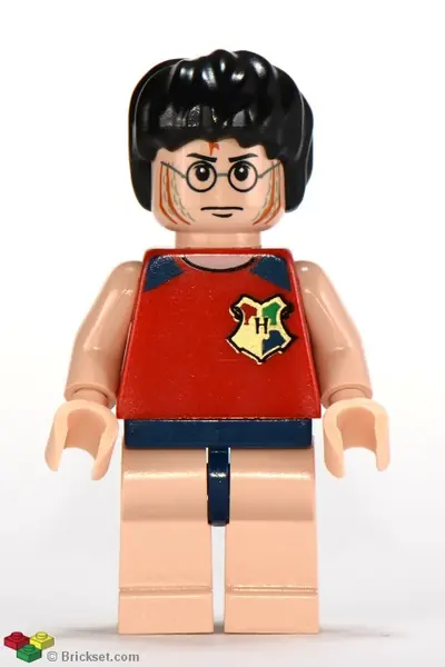 HP066:  Harry Potter - Tournament Sleeveless Shirt and Swim Trunks, Flippers