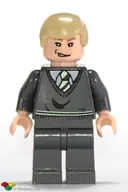 Minifigurka: HP085:  Draco Malfoy - Dark Bluish Gray Sweater, Smirk