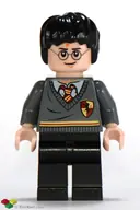 Minifigurka: HP094:  Harry Potter - Gryffindor Stripe and Shield Torso, Black Legs