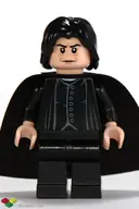 Minifigurka: HP100:  Professor Severus Snape - Light Nougat Head, Brown Facial Lines