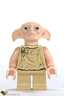 Minifigurka: HP105:  Dobby (Elf) - Light Nougat