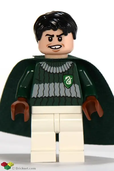 HP107:  Marcus Flint - Dark Green and White Quidditch Uniform