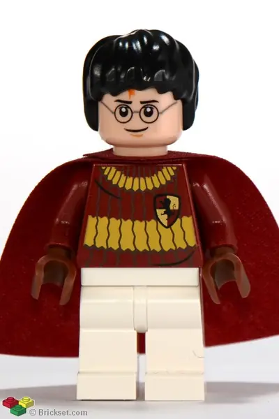 HP110:  Harry Potter - Dark Red Quidditch Uniform with Cape, White Legs