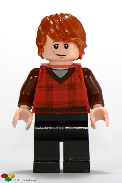 HP113:  Ron Weasley - Red Tartan Sweater, Black Legs