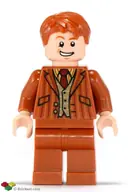 Minifigurka: HP122:  Fred / George Weasley - Dark Orange Suit