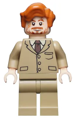 HP130:  Professor Remus Lupin - Dark Tan Suit
