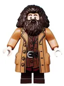 Minifigurka: HP144:  Rubeus Hagrid - Medium Nougat Topcoat with Buttons