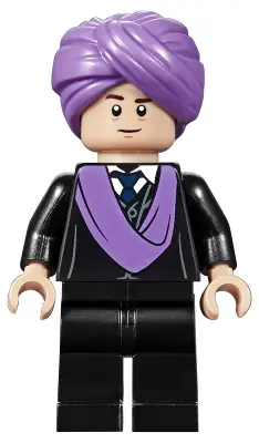 HP146:  Professor Quirinus Quirrell - Medium Lavender Turban and Scarf
