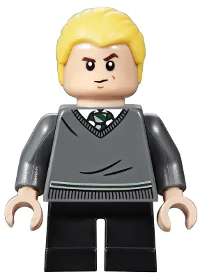 HP148:  Draco Malfoy - Slytherin Sweater, Black Short Legs