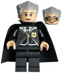 Minifigurka: HP170:  Madam Rolanda Hooch - Black Outfit, Light Nougat Head, Spongy Cape