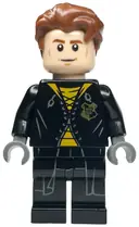 Minifigurka: HP179A:  Cedric Diggory - Black and Yellow Uniform, Shirt Tail