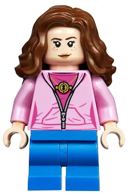 HP181:  Hermione Granger - Bright Pink Jacket with Time Turner Necklace