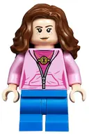 Minifigurka: HP181:  Hermione Granger - Bright Pink Jacket with Time Turner Necklace
