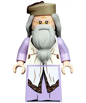 HP190:  Albus Dumbledore - Lavender Robe, Dark Tan Hat