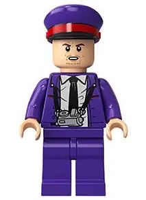 HP192:  Stanley (Stan) Shunpike - Knight Bus Conductor Uniform with Black Tie, Hat with Red Band