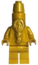 Minifigurka: HP204:  Statue - Hogwarts Architect (Monochrome)