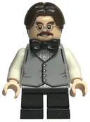 Minifigurka: HP205:  Professor Filius Flitwick - Light Bluish Gray Vest