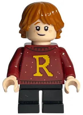 HP207:  Ron Weasley - Dark Red Sweater with Letter R