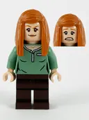 Minifigurka: HP219:  Ginny Weasley - Sand Green Polo Shirt