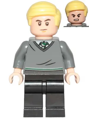 HP221:  Draco Malfoy - Slytherin Sweater, Black Legs