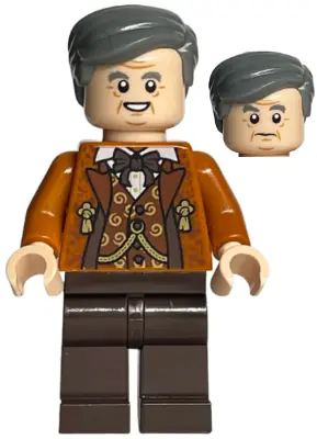 HP230:  Horace Slughorn - Dark Orange Jacket, Reddish Brown Vest