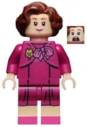 Minifigurka: HP235:  Professor Dolores Umbridge - Magenta Dress