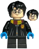 Minifigurka: HP237:  Harry Potter - Black Torso Gryffindor Robe, Black Short Legs