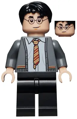 HP238:  Harry Potter - Gryffindor Cardigan Sweater, Shirt with Wrinkles