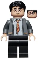 Minifigurka: HP238:  Harry Potter - Gryffindor Cardigan Sweater, Shirt with Wrinkles