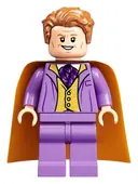Minifigurka: HP243:  Gilderoy Lockhart - Medium Lavender Torso and Legs