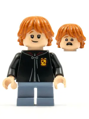 HP248:  Ron Weasley - Black Torso Gryffindor Robe