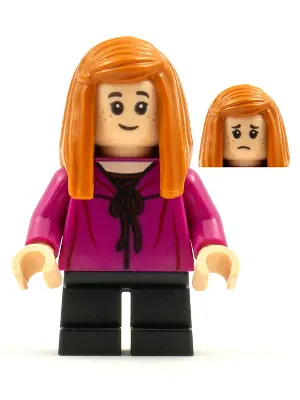 HP249:  Ginny Weasley - Magenta Shirt, Black Short Legs