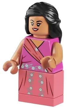 HP260:  Padma Patil - Dark Pink and Coral Sari