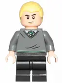 Minifigurka: HP262:  Draco Malfoy - Slytherin Sweater, Black Medium Legs